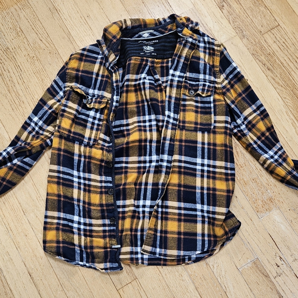 Plaid Flannel Men's Shirt